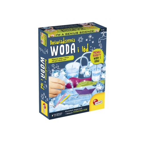 Mały Geniusz Doświadczenia z wodą i lodem LISCIANI 54855
