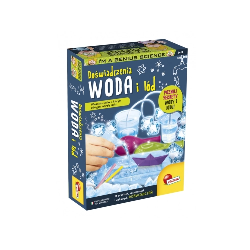 Mały Geniusz Doświadczenia z wodą i lodem LISCIANI 54855