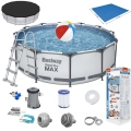 Basen ogrodowy 56420 zestaw Basen 366