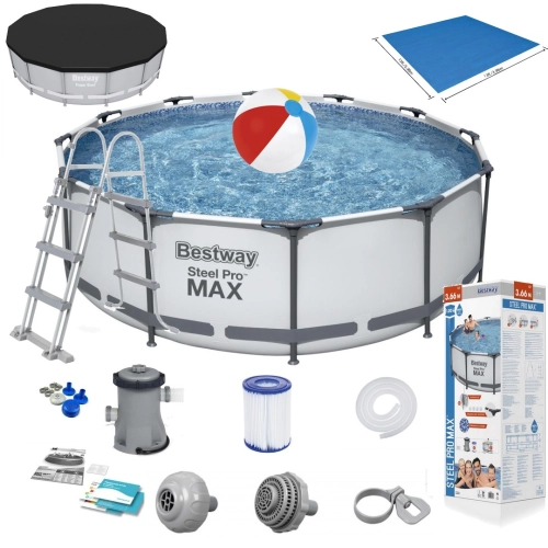 Basen ogrodowy 56420 zestaw Basen 366