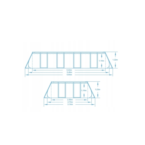 Wymiary basenu 56716
