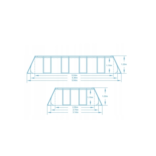 Wymiary basenu 56716