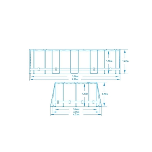 Wymiary basenu 56719