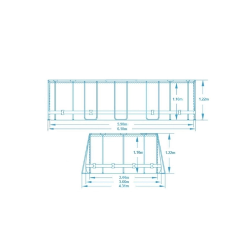 Wymiary basenu 56719