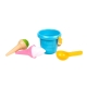 Zestaw Do Piasku 6el Wiaderko Lody 5736