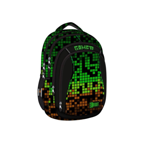 Plecak Szkolny 4-komorowy ST.RIGHT Pixel Gamer 5747