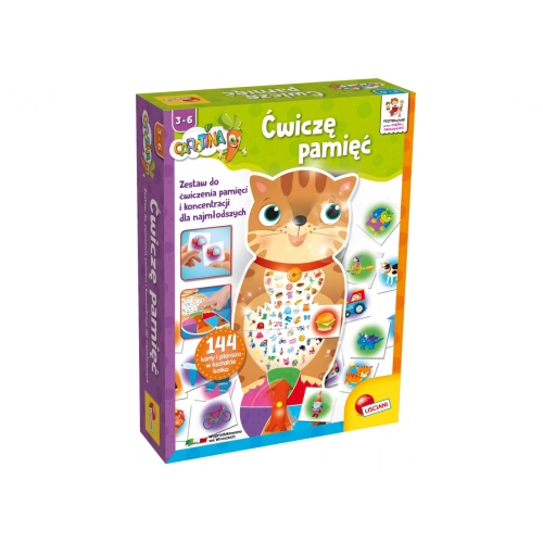Carotina Ćwiczę pamięć LISCIANI 57511