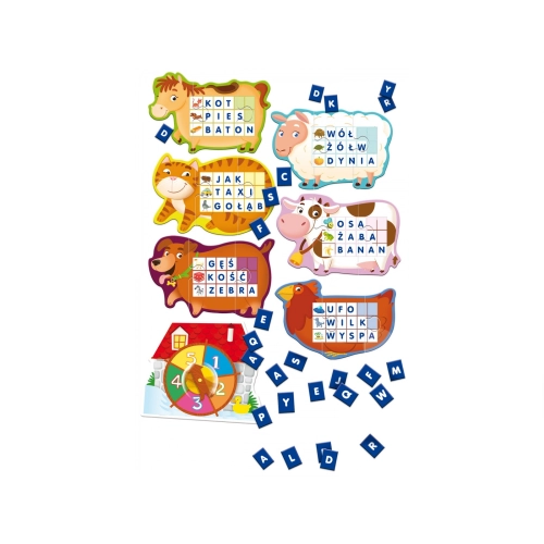 Carotina Gra Edukacyjna Loteria ze słówkami LISCIANI 5783