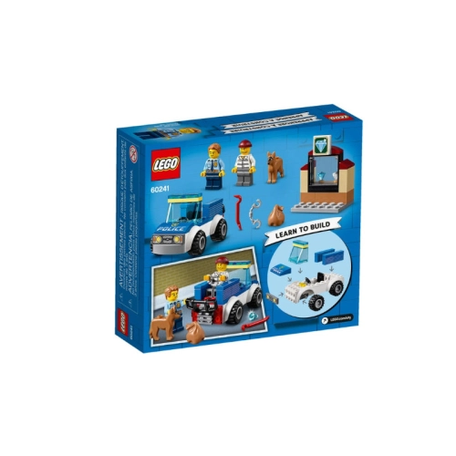 Klocki LEGO City Oddział Policyjny z Psem 60241