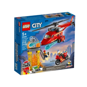 Lego city Helikopter strażacki