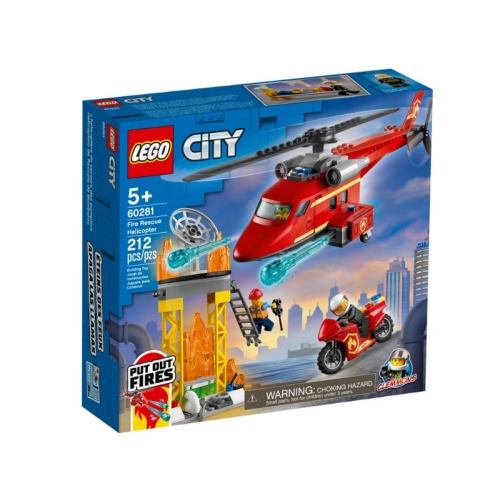 Lego city Helikopter strażacki