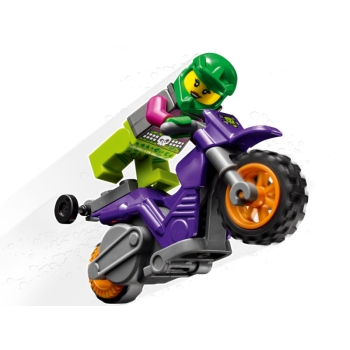 Lego CITY Wheelie na Motocyklu