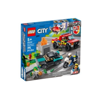 LEGO CITY Akcja strażacka i policyjny pościg 60319LEGO CITY Akcja strażacka i policyjny pościg 60319