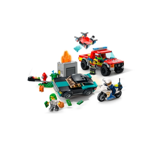 LEGO CITY Akcja strażacka i policyjny pościg 60319