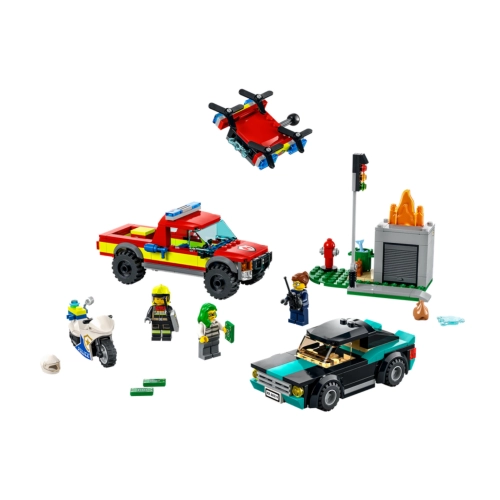 LEGO CITY Akcja strażacka i policyjny pościg 60319