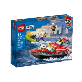 Lego CITY Łódź strażacka 60373