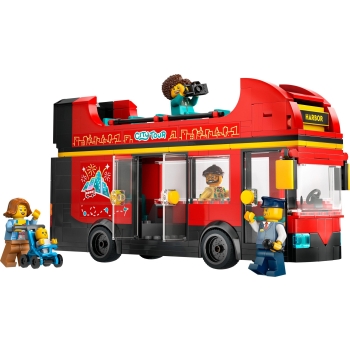 Lego City Czerwony, piętrowy autokar 60407