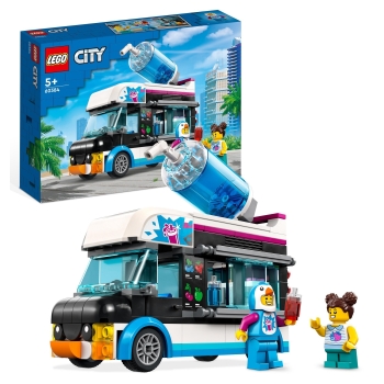 Lego City Pingwinia furgonetka ze slushem 60384