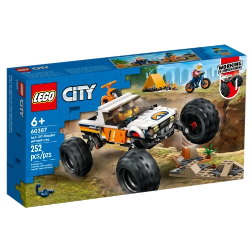 Lego CITY Przygody samochodem terenowym 60387