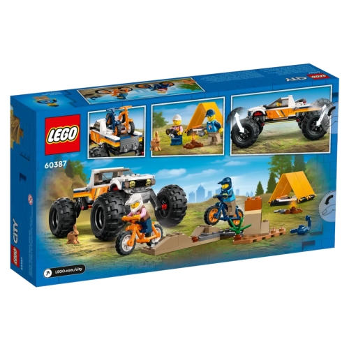Lego CITY Przygody samochodem terenowym 60387