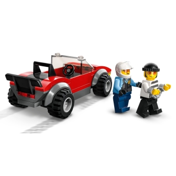 Lego CITY Motocykl policyjny pościg za samochodem 60392