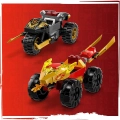 Lego NINJAGO Bitwa samochodowo-motocyklowa między Kaiem a Rasem 71789