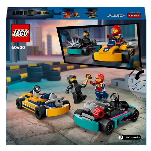 Lego City Gokarty i kierowcy wyścigowi 60400