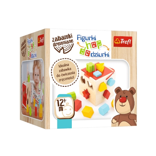 Drewniany Sorter Kształtów.