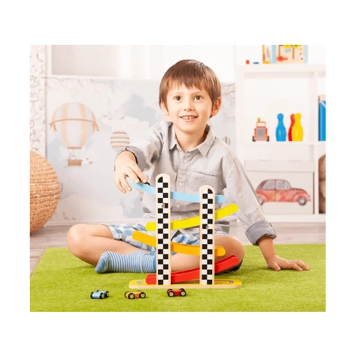 Zjeżdżalnia z Autkami Trefl 60645