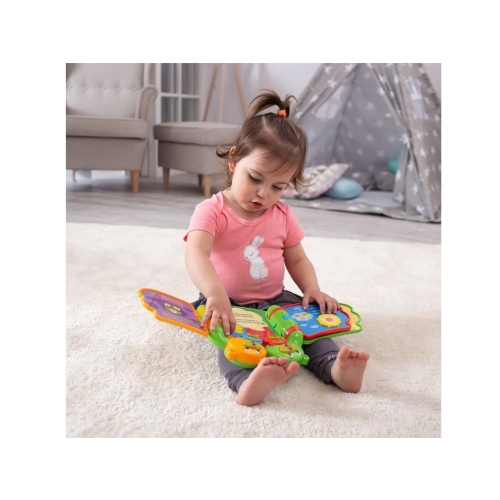 Książeczka Interaktywna Misiowa Rodzinka Rymowanki Przytulanki Vtech 60993