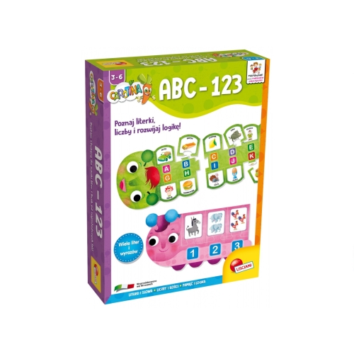 Carotina Gra Edukacyjna ABC-123 LISCIANI 61112