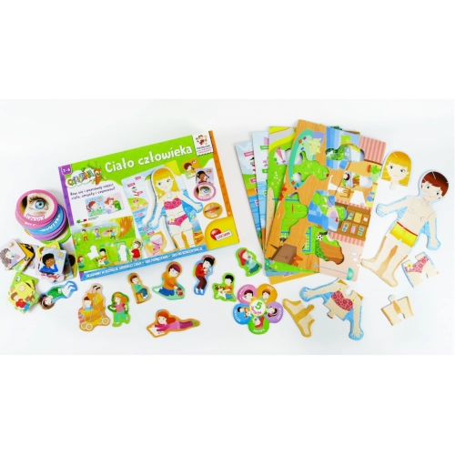Carotina Gra Edukacyjna Ciało człowieka LISCIANI 61167