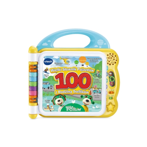 Zabawka Interaktywna Słownik Rodziny Treflików Pojazdy VTech 61799