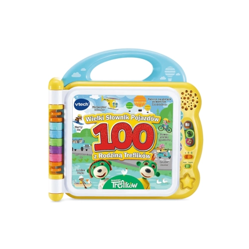 Zabawka Interaktywna Słownik Rodziny Treflików Pojazdy VTech 61799