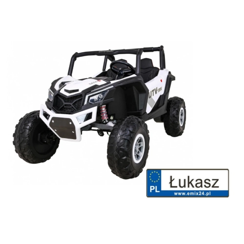 Duży Buggy dla dzieci UTV - MX Biały xmx-613