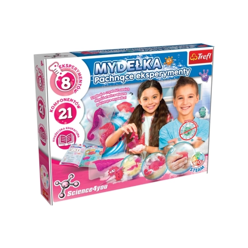 Mydełka. Pachnące eksperymenty Trefl 61448