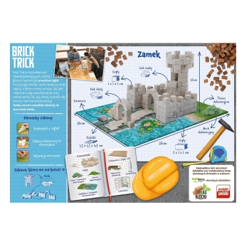 Zamek Brick Trick Buduj z Cegły Trefl 61539