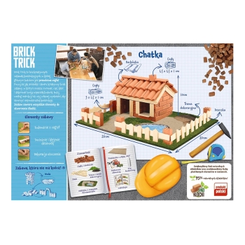 Chatka Brick Trick Buduj z Cegły Trefl 61541