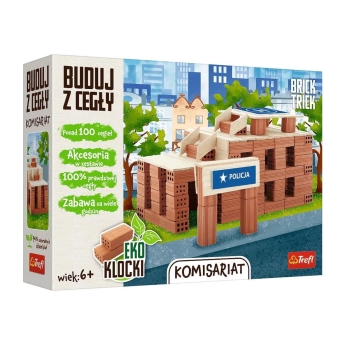 Komisariat Brick Trick Buduj z Cegły Trefl 61543