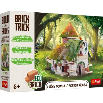 Leśny domek Brick Trick Buduj z Cegły Trefl 61851