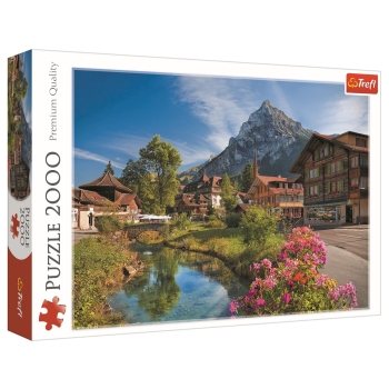 Puzzle 2000el. Alpy latem TREFL 27089