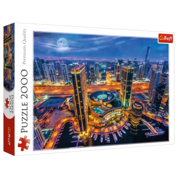 Puzzle 2000el. Światła Dubaju Trefl 27094