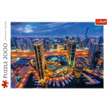 Puzzle 2000el. Światła Dubaju Trefl 27094