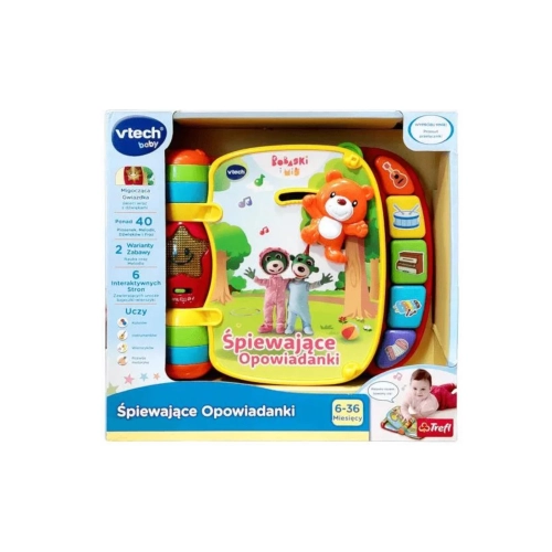 Książeczka Interaktywna Śpiewające Opowiadanki Vtech 61559