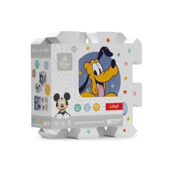 Puzzle piankowe mata układanka puzzlopianka Myszka Miki Disney Trefl 61604