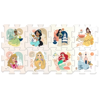 Puzzle piankowe mata układanka puzzlopianka Księżniczki Disney Trefl 61605