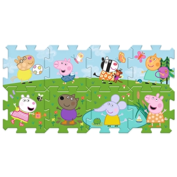 Puzzle piankowe mata układanka puzzlopianka Świnka Peppa Trefl 61612