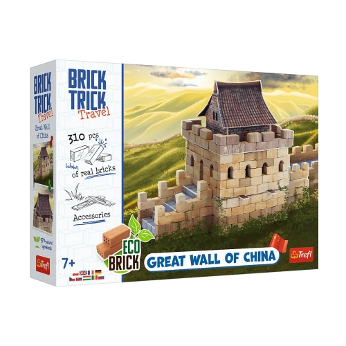 Wielki mur Chiński Brick Trick Buduj z Cegły Trefl 61609