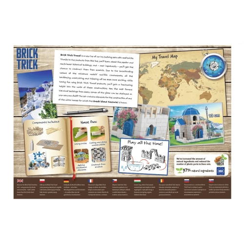 Santorini Brick Trick Buduj z Cegły Trefl 61611