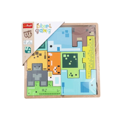 Drewniana układanka Pixel Gang Trefl 61640